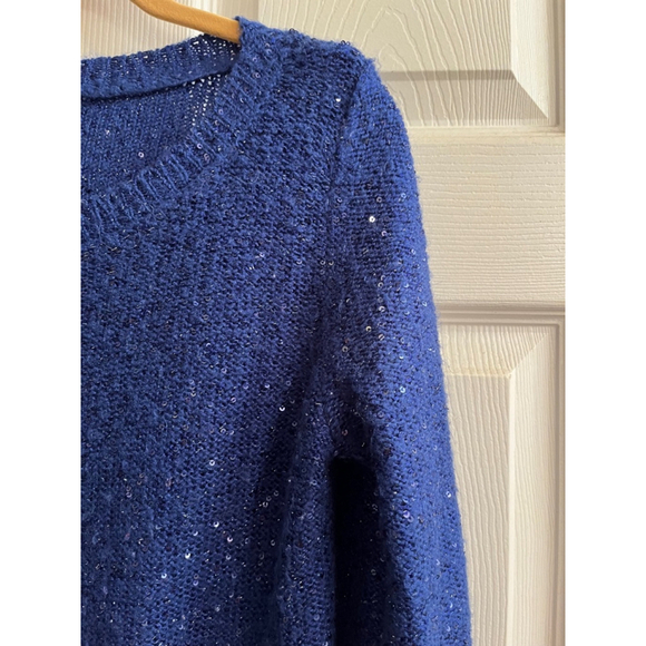 ANNE KLEIN~ WOMEN’S BLUE BLOUSE~M - Picture 3 of 7